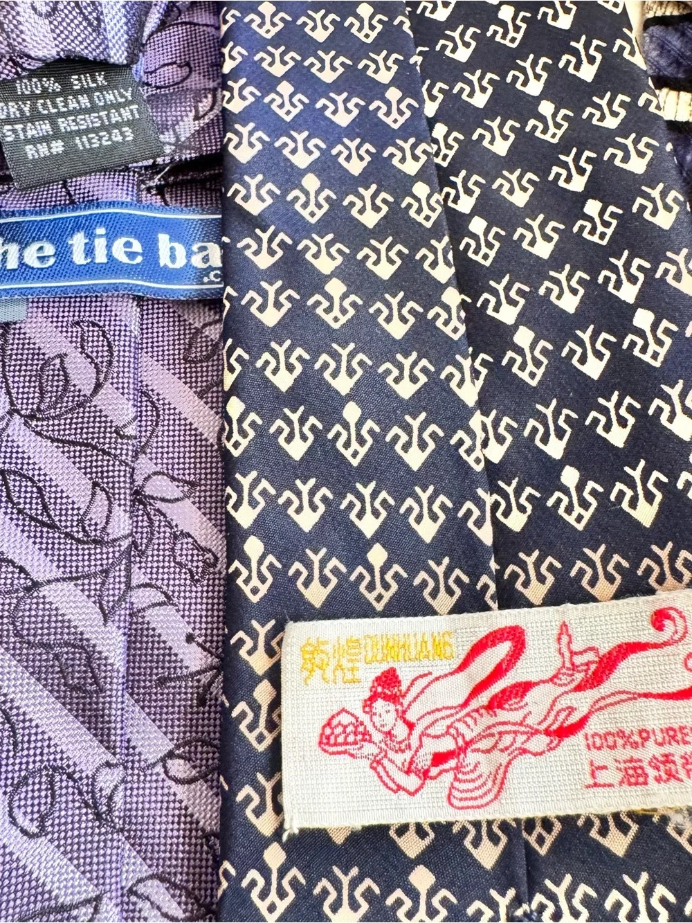 Men’s Silk Ties Bundle of 8 Assorted Neckties Various Brands